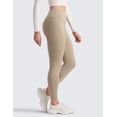 thumbnail image 5 of CRZ YOGA Matte Thermal Fleece Lined Leggings 25'' Casual Lounge Workout Womens Yoga Pants, 5 of 6