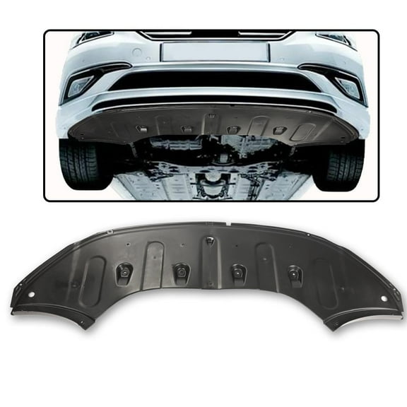 CROSSDESIGN Black Engine Splash Shield Fit for 2015-2016 Hyundai Sonata