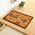 thumbnail image 1 of pdqouc Indoor Carpet Halloween Decorations Indoor Halloween Decorations Fall Outdoor Decor Fall Gnomes Outdoor Fall Decor Fall Rug Fall Kitchen Rug 15.7*23.6 Inch, 1 of 3