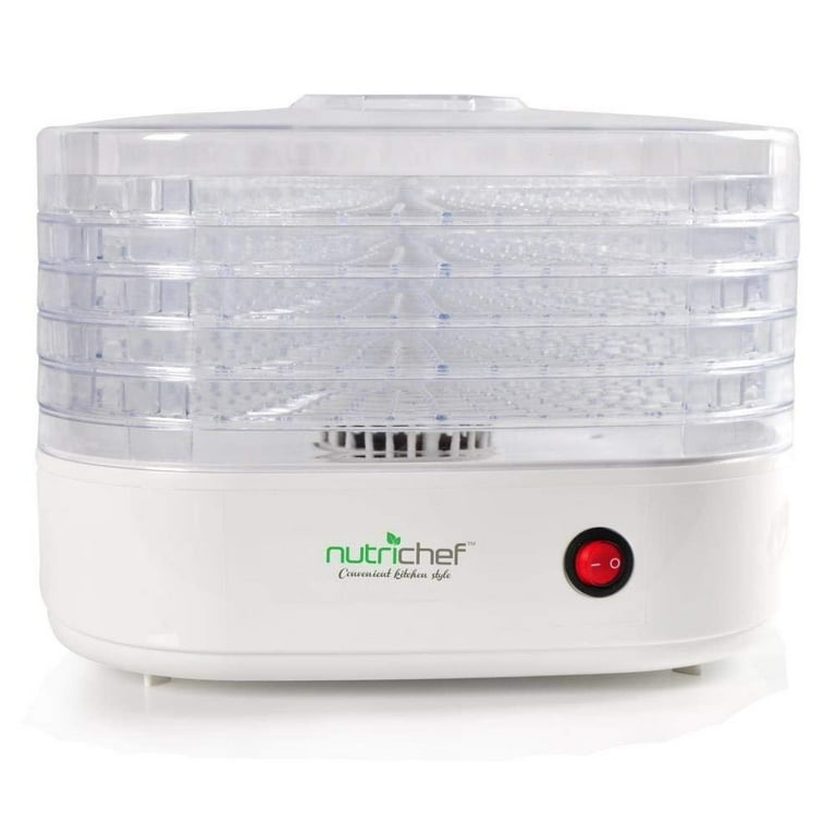 NutriChef Electric Countertop Food Dehydrator - Professional Multi