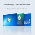 thumbnail image 4 of SATA to USB  Data Cable  USB to SATA Adapter Cable  SATA to USB 3.0 Adapter  Suitable for 2.5 inch Hard Disk HDD and Solid State, 4 of 7