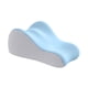 thumbnail image 2 of Almohada triangular de espuma viscoelástica en forma de cuña para dormir cómodamente y recibir masajes mientras gris claro, 2 of 9