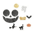 thumbnail image 4 of BNNG Hanging Halloween Paper Lanterns, Hanging Decoration, Party Lanterns Witch bat Honeycomb Pom Pom Tassels Set for Indoor Outdoor Garden Party Halloween Decor, 4 of 4