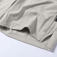 thumbnail image 5 of Men's Athletic Quick Dry Sports Shorts with Elastic Waist, Zipper Pockets, Straight Leg Loose Fit, 4-way Stretch, 82% Nylon 18% Spandex. Workout, Running, Golf, Hiking Essentials, 5 of 9
