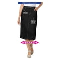 thumbnail image 4 of Woman Within Plus Size Stretch Denim Five-Pocket Jeans Skirt, 4 of 6
