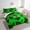 Green, variant on Erosebridal Blue Gamer Bedding Sets Twin Size,Geometric Gamepads Comforter Sets with Sheets,Video Game Bed in a Bag Twin size,Lightweight Gradient Bedroom Decoration,Reversible,7-Piece