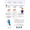 thumbnail image 4 of Guantes Saf-Care Endurance Nitrile, 11.5 pulgadas, puño extendido, 8 mil, 4 of 5