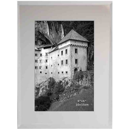 mirrored 4x6 frame glass edge walmart