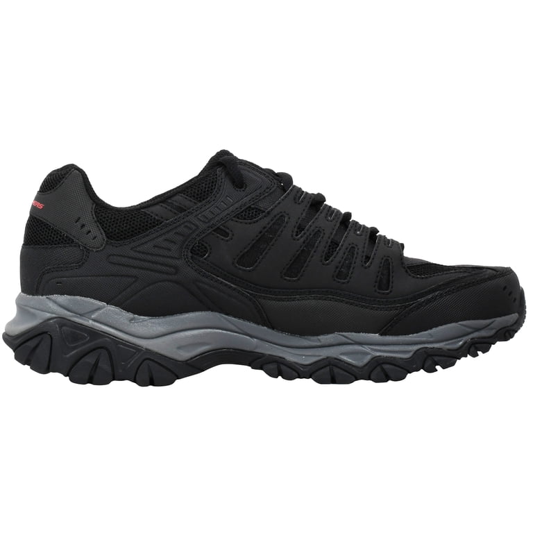 Mens 10 Skechers After Burn Memory Foam Lace-Up Sneaker Pebble / Black NEW Skechers Afterburn Memory Fit Lace-Up Sneakers, Mens  main image 2