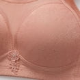 thumbnail image 4 of Joau Plus Size Bras for Women No Underwire Full Figure Minimizer Bras Large Busts Comfort Wireless Bra Breathable Wirefree Push Up Bralettes Full Coverage Everyday Bras, 4 of 8