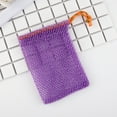 thumbnail image 3 of Soap Saver Bag Pouch Mesh Net Exfoliating Bar Soap Scrubber - Drawstring Foaming Net Soap Holder for Shower and Bath, Soft Cleansing Cloth Towel Bag for Body Wash Accessories and Skin Care Routine, 3 of 3