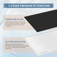 thumbnail image 2 of Filtro purificador de aire Zouhwaso Aera Max 300 HEPA Fellowes 290, 2 of 6