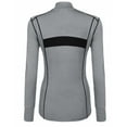 thumbnail image 3 of Pinspark Workout Jackets for Women Lightweight Flim Fit Jacket Full Zip Sports Tops Breathable Activewear, 3 of 8