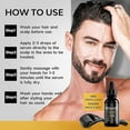 thumbnail image 3 of Suero capilar al 5 %, suero capilar con biotina y minoxidil más saludable y fuerte para hombres y mujeres, aceite capilar para cabello dañado, 3 of 5