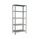 thumbnail image 3 of Estante Organizador Anaquel Metálico Ajustable Rack con 5 Repisas 190x84x45 cm Multiusos Color Gris Calibre 24 ADF Estantería ADF-9G, 3 of 8