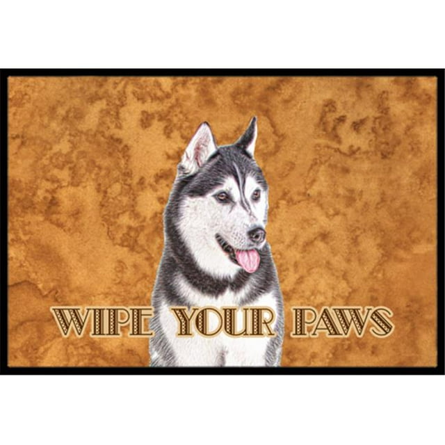 Alaskan Malamute Tapis Intérieur Ou Extérieur Essuyez Vos Pattes