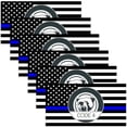 thumbnail image 4 of Thin Blue line Sticker Code 4, American Flag Thin Blue Line Car Decal, Police Support Stickers, for Cars Trucks Window Laptop.(3PCS), 4 of 9