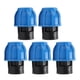 thumbnail image 2 of Accesorios de tubería rápidos, accesorios de plomería de 5 piezas Kit de acoplamiento recto de agua Conector rápido de tubería de agua elaborado por expertos, 2 of 8