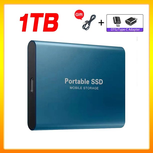 portable hard drive 1TB external hard drive 2TB USB3.1 High-Speed hard ssd 500g external solid state drive for Laptops/Mac/PC
