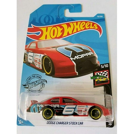 Hot Wheels 2019 Hw Race Day - Dodge Charger Stock Car,
