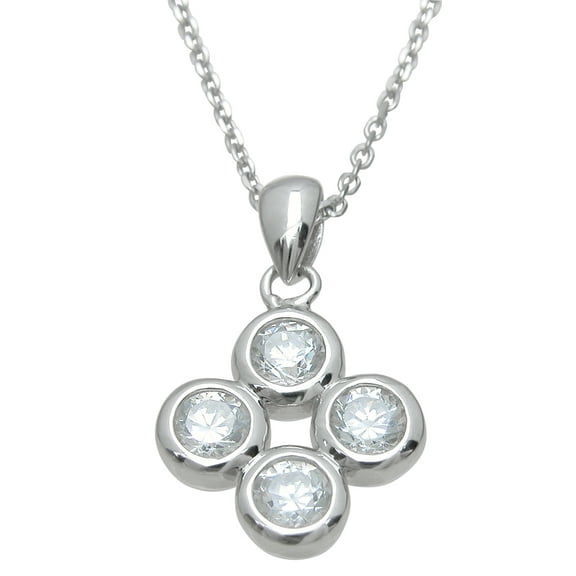 Sterling Silver Silver Necklace For Women & Sister Gifts From Sister