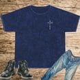 thumbnail image 2 of Unisex Mineral Wash T-Shirt, Jesus Inspires, Short Sleeve Shirt, 2 of 11