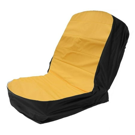 Spring Weather Resistant Lawn Tractor For Seat Cover with Elastic Fit Keeps Your For Seat Safe from Elements and Wear yellow