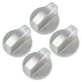 thumbnail image 2 of MasteelfCA 4pcs Replacement Stove Knobs Universal Electric Range Knob Metal Burner Control Knobs, 2 of 9