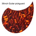 thumbnail image 1 of 1Pcs Drop Shape 36 \" Acoustic Guitar Pickguard Anti-Scratch Plate Guitar Parts, 1 of 5