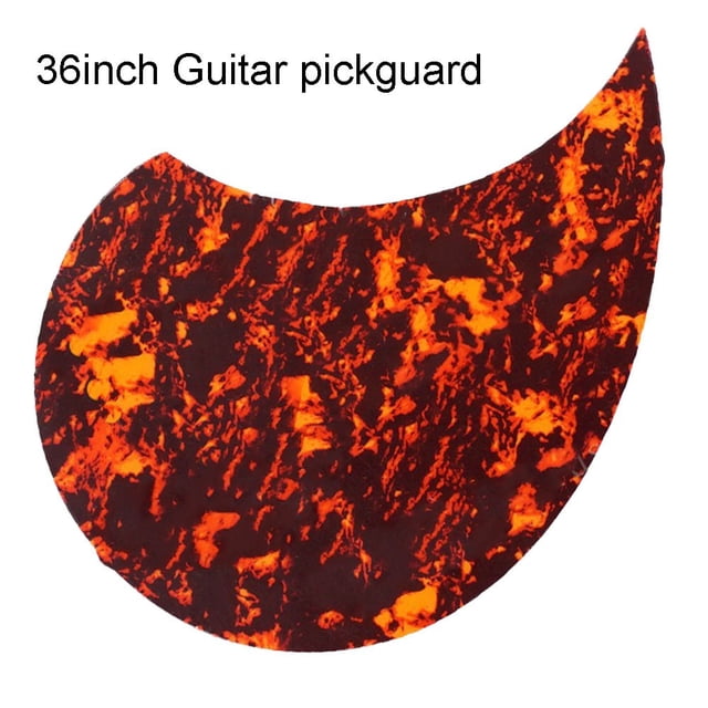 1Pcs Drop Shape 36 \" Acoustic Guitar Pickguard Anti-Scratch Plate Guitar Parts