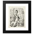 thumbnail image 2 of Patricq Kroon 15x18 Black Modern Framed Museum Art Print Titled - Philip Pinkhof (1920), 2 of 5