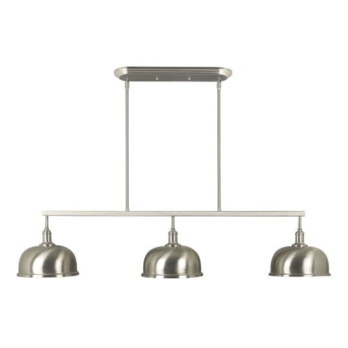 Kenroy Home Alice 3-Light Island-Light, Brushed Steel