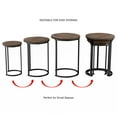 thumbnail image 5 of Lavish Home Set of 3 Nesting Tables - Round Side Tables for Living Room, 5 of 9