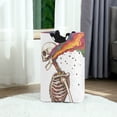 thumbnail image 6 of Yayeee Freestanding Laundry Hamper with Handle Collapsible Large Storage Basket for Clothes, Colorful Skeleton, 6 of 7