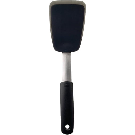 OXO Good Grips Small Silicone Flexible Turner Black