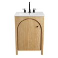 thumbnail image 6 of Sink Vanity Cabinet, White Oak, Wood, Hotel Bedroom Bathroom, Modern Contemporary HB36474, 6 of 11