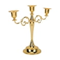 thumbnail image 4 of Portavelas Metal 3 Brazos Alto Brillo Retro Exquisito, 4 of 7
