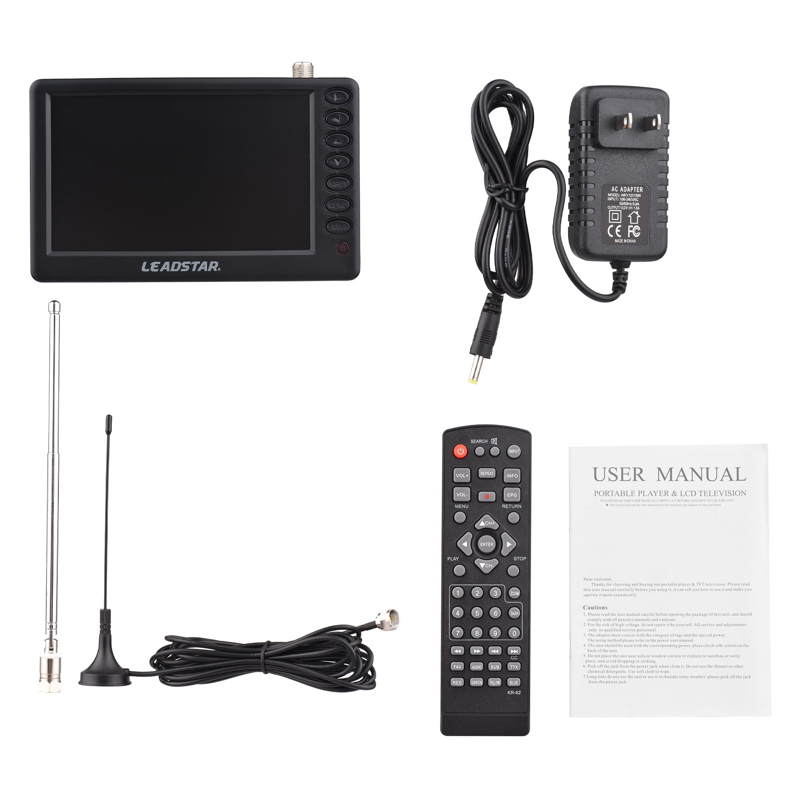 Video Player,Video Pocket Tv Car Tv Car Player D5 Screen Portable Pocket 5-inch Screen Portable Radio Tf Tv Player U With Remote Player 5-inch Screen Portable Pocket Tv Eryue