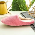 thumbnail image 5 of GERsome Women's Warm Cotton Knit Memory Foam Slippers Soft House Slippers with Anti Slip Sole, 5 of 9