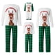 thumbnail image 1 of Conjunto de pijama navideño a juego para toda la familia de Fiomva, pijama navideño con diseño de árbol de Papá Noel para parejas y niños., 1 of 8