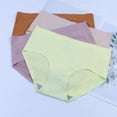 thumbnail image 7 of Teen Girls Seamless Underwear Tagless No Show Panties for Teens Pack of 4 Multipack, 7 of 7