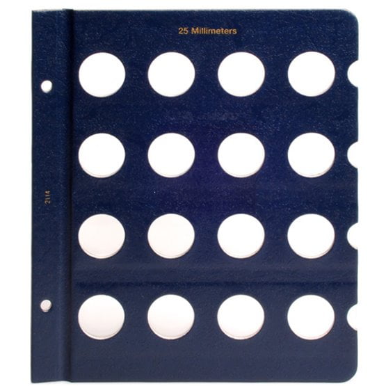 Whitman Blank Page 25mm