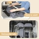 thumbnail image 5 of Juego de tazones para ramen RORBAM Gris para microondas, libre de BPA y apto para lavavajillas, 5 of 6