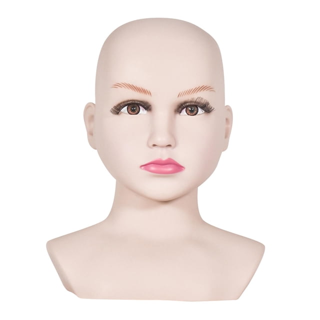 Bald Child Mannequin Head Model Head Head Professional for Display