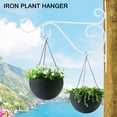 thumbnail image 4 of Plant Hanger,  Easy Installation Durable Anti-Corrosion Macrame Plant Hanger, Rust  For Balcony Indoor, 4 of 8