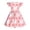 Pink, variant on Girls Party Dress Bunny Print Ruffle Short Sleeve Twirl Dress for Casual Daily Wear Yellow Size 13-14 Years