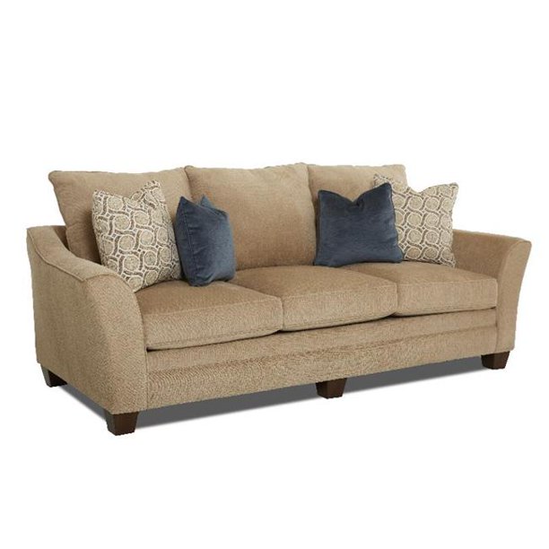 Klaussner Furniture 012013371664 Posen Sofa in Furby Oatmeal with