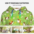 thumbnail image 4 of Salouo Guinea Pigs Pattern Hoodie Sweatshirts for Women, Autumn Pullover Hoodie Workout Sweat Women's Long Sleeve Preppy Sweatshirts-Medium, 4 of 7