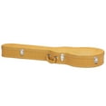 thumbnail image 3 of Hard-Shell Electric Guitar Case Durable Wood & Leather With Plush Interior For GLP Style Electric Guitar Yellow, 3 of 13