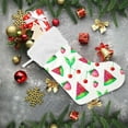 thumbnail image 7 of SKYSONIC Strawberry Christmas Stocking Personalized Large Candy Stocking Hanging Gift Xmas Stockings Decoration for Family Holiday Party Ornaments Decor Fireplace, 7 of 7